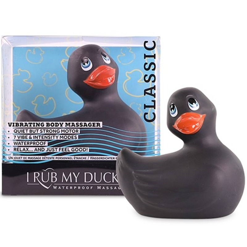 I Rub My Duckie Classic Pato Vibrador Negro 2