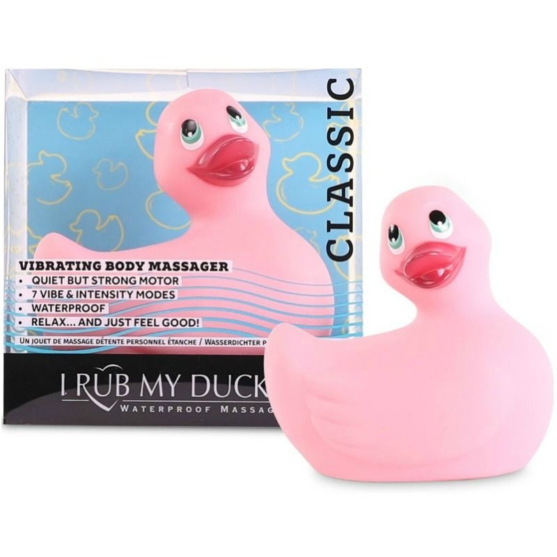 I Rub My Duckie Classic Pato Vibrador Rosa 2