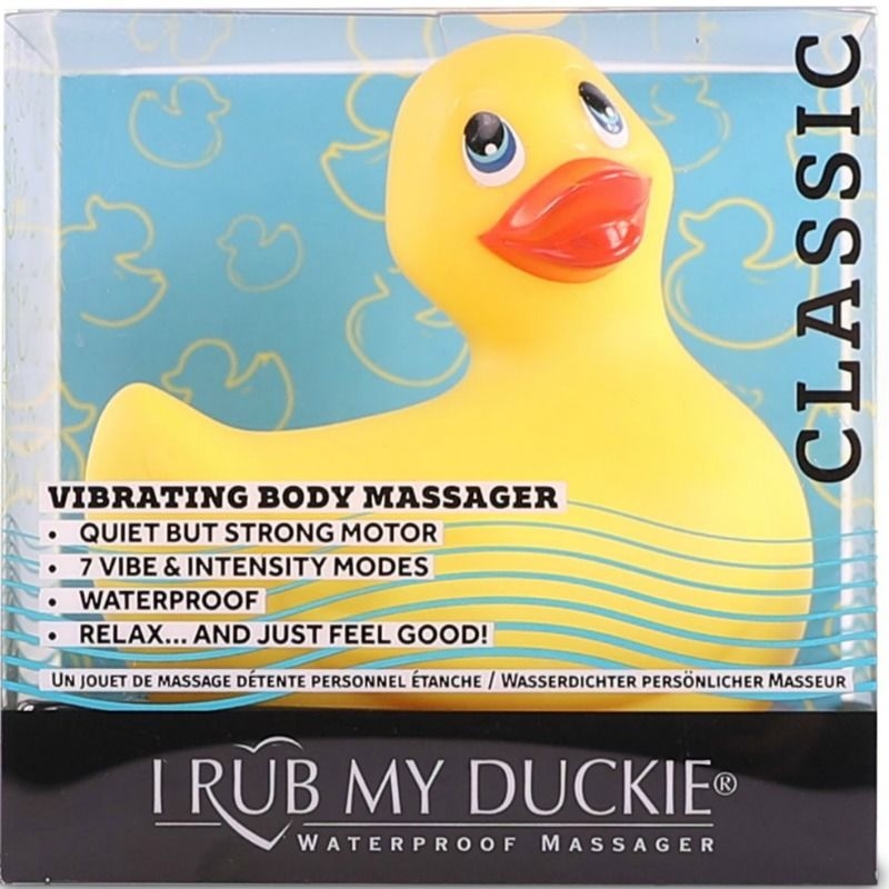 I Rub My Duckie Classic Pato Vibrador Amarillo 3