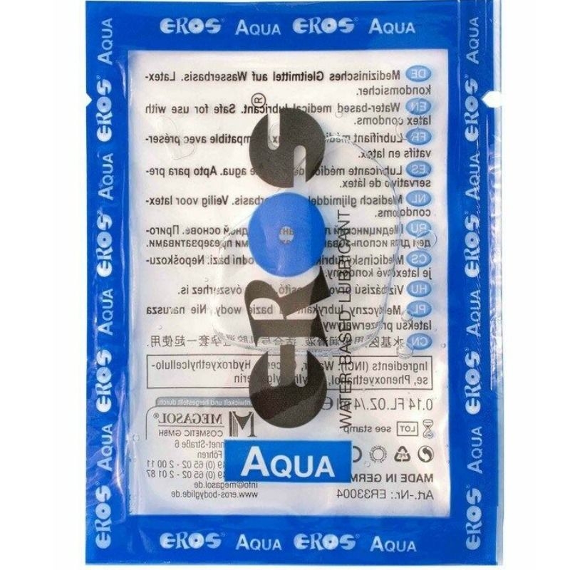 Eros Aqua Lubricante Base Agua 4 ml 1