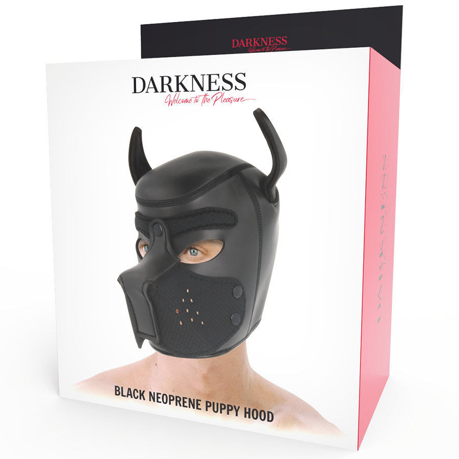 Darkness Máscara Perro de Neopreno con Hocico Extraíble 5
