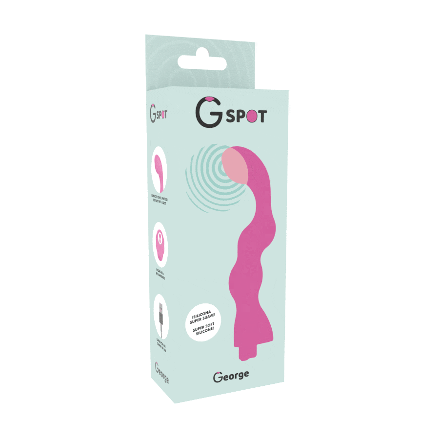 G-Spot George Vibrador Punto G Rosa Chicle 5