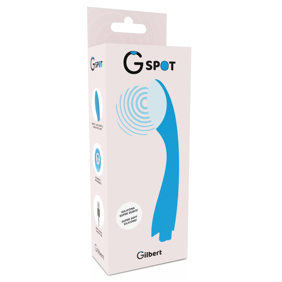 G-Spot Gylbert Vibrador Punto G Azul Turquesa 6