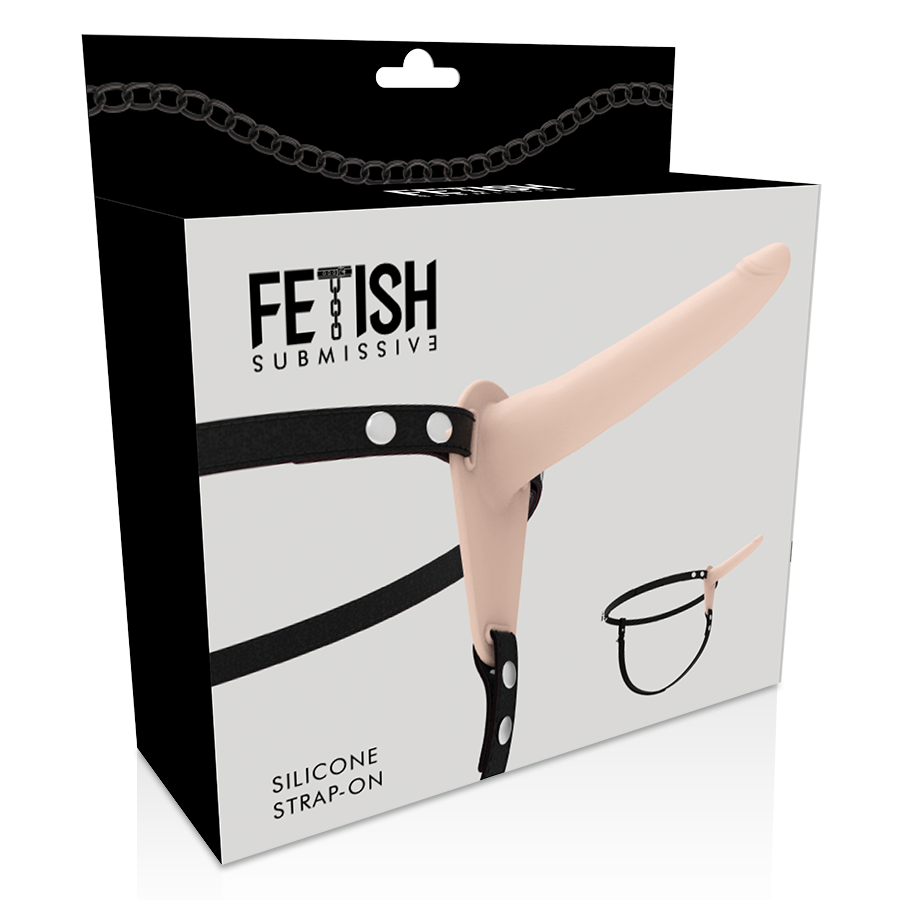 Fetish Submissive Arnés Silicona Flesh 15cm 3