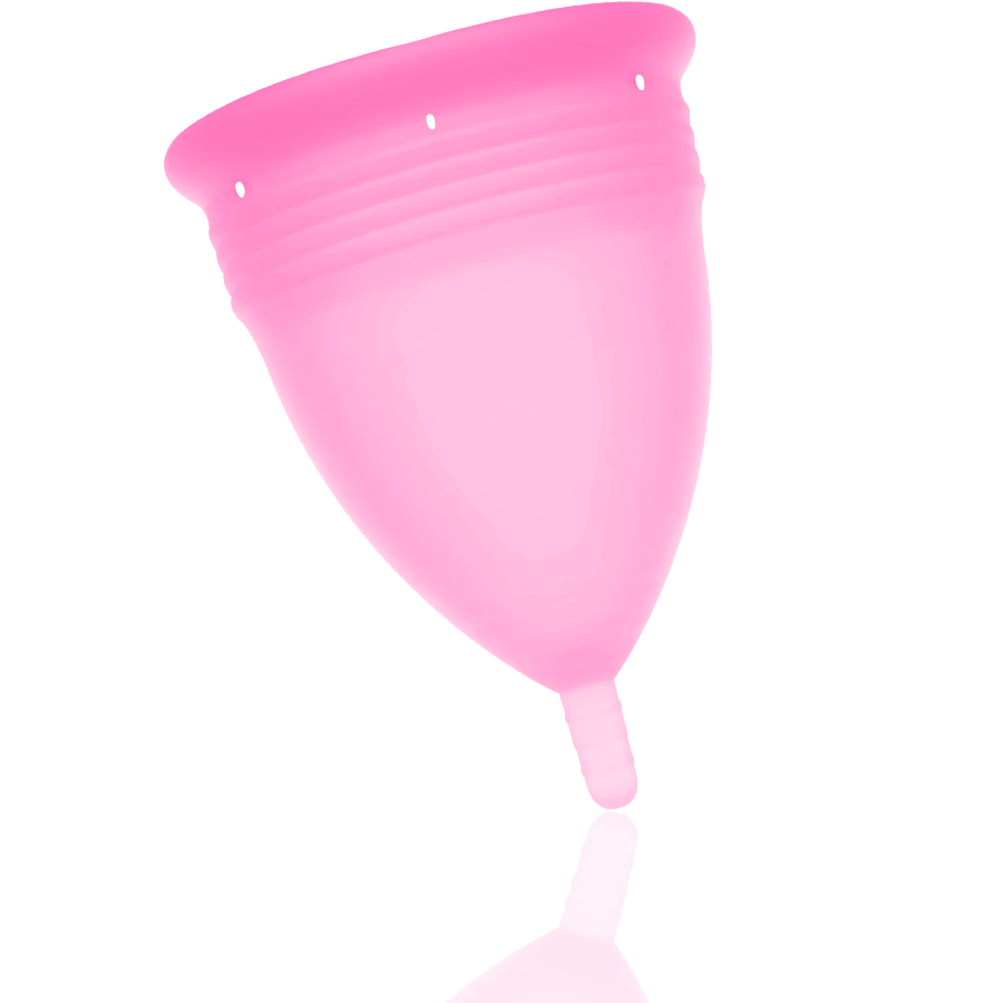 Stercup Copa Menstrual Fda Silicone Talla L Rosa 2