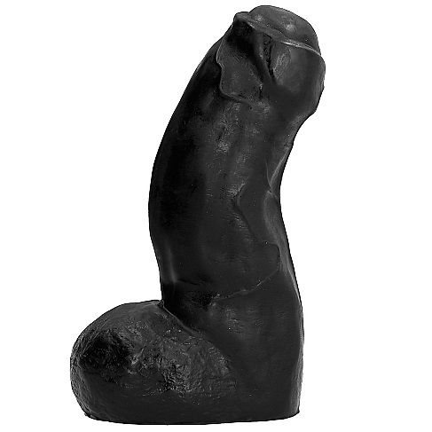 All Black Realistic Dong Negro 17cm 1
