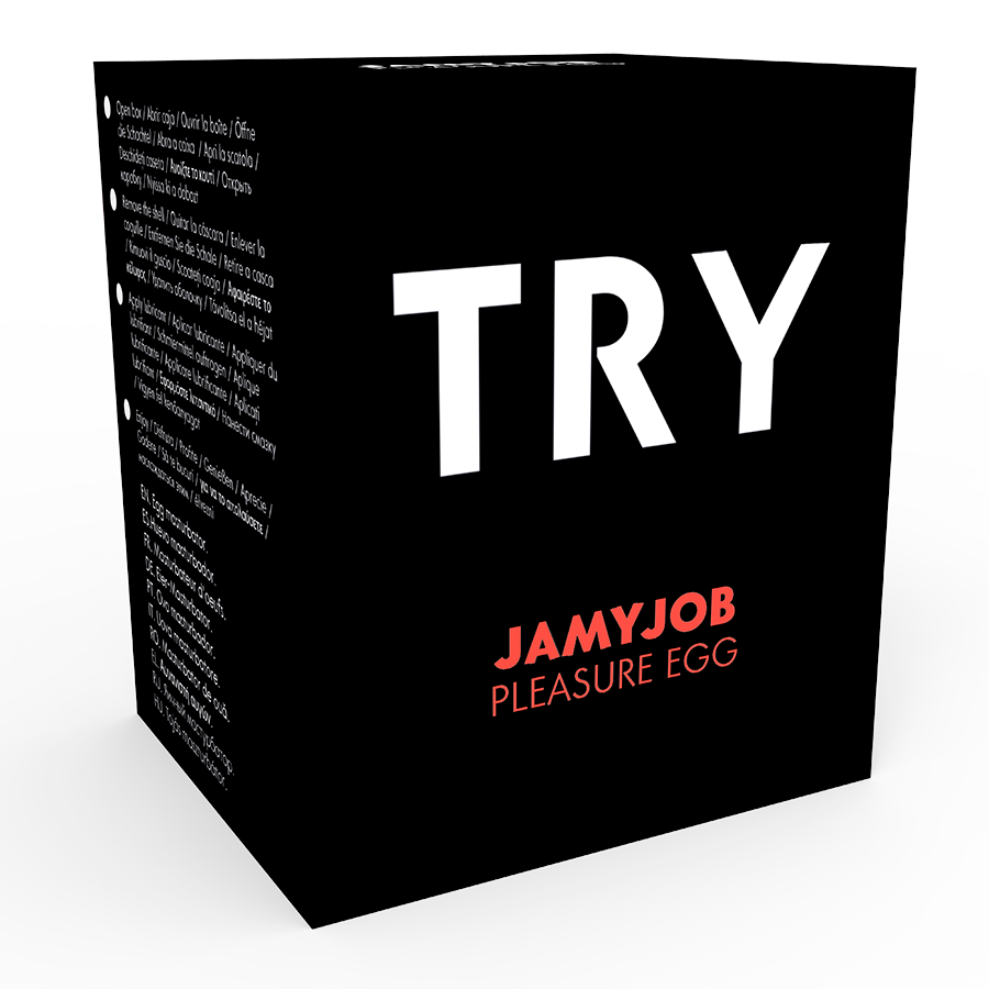 Jamyjob Huevo Masturbador Discreto Version Black Try 8