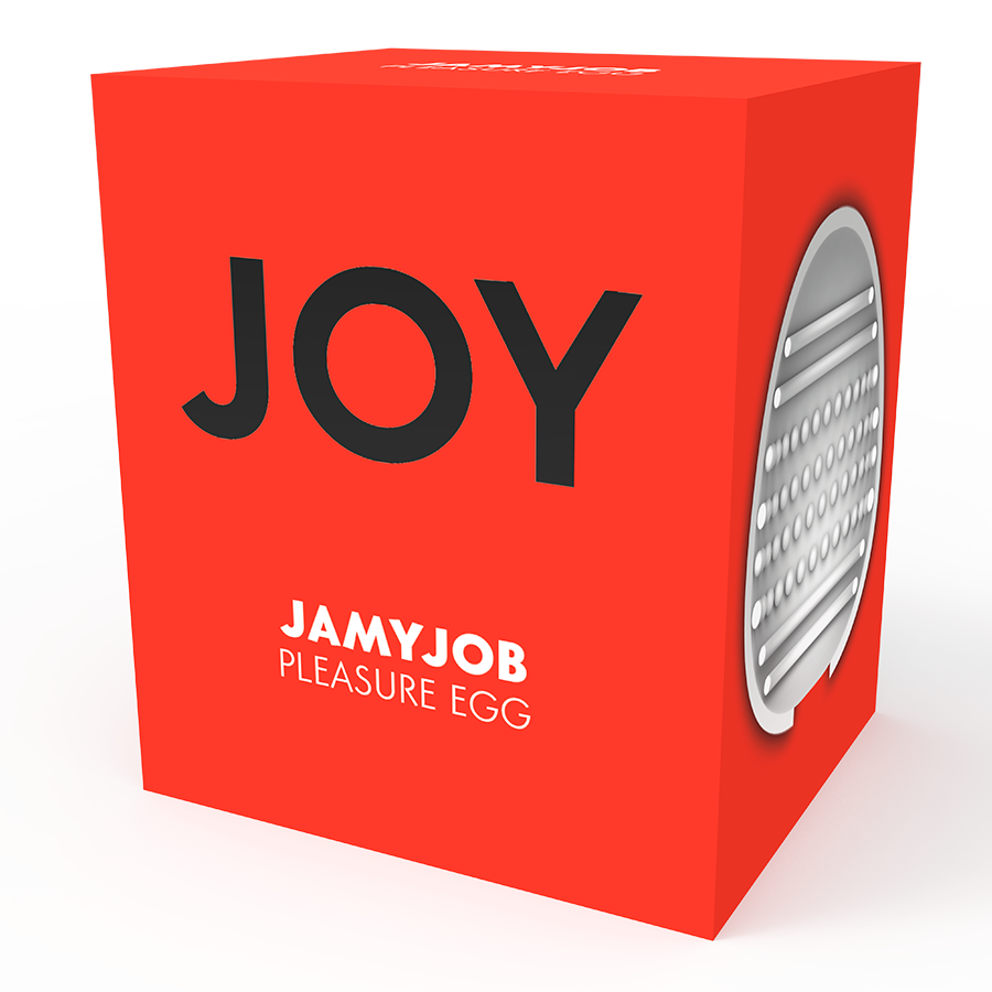 Jamyjob Huevo Masturbador Discreto Version Rojo Joy 9