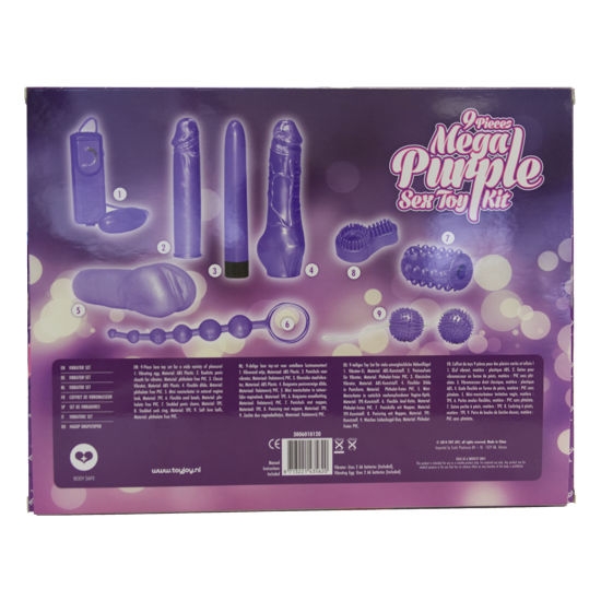 Just For You Mega Purple Sex Toy Kit 3