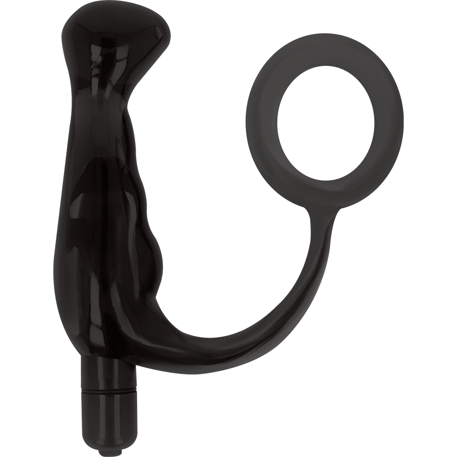Addicted Toys Vibrador Prostático Recargable Negro 10 cm 1