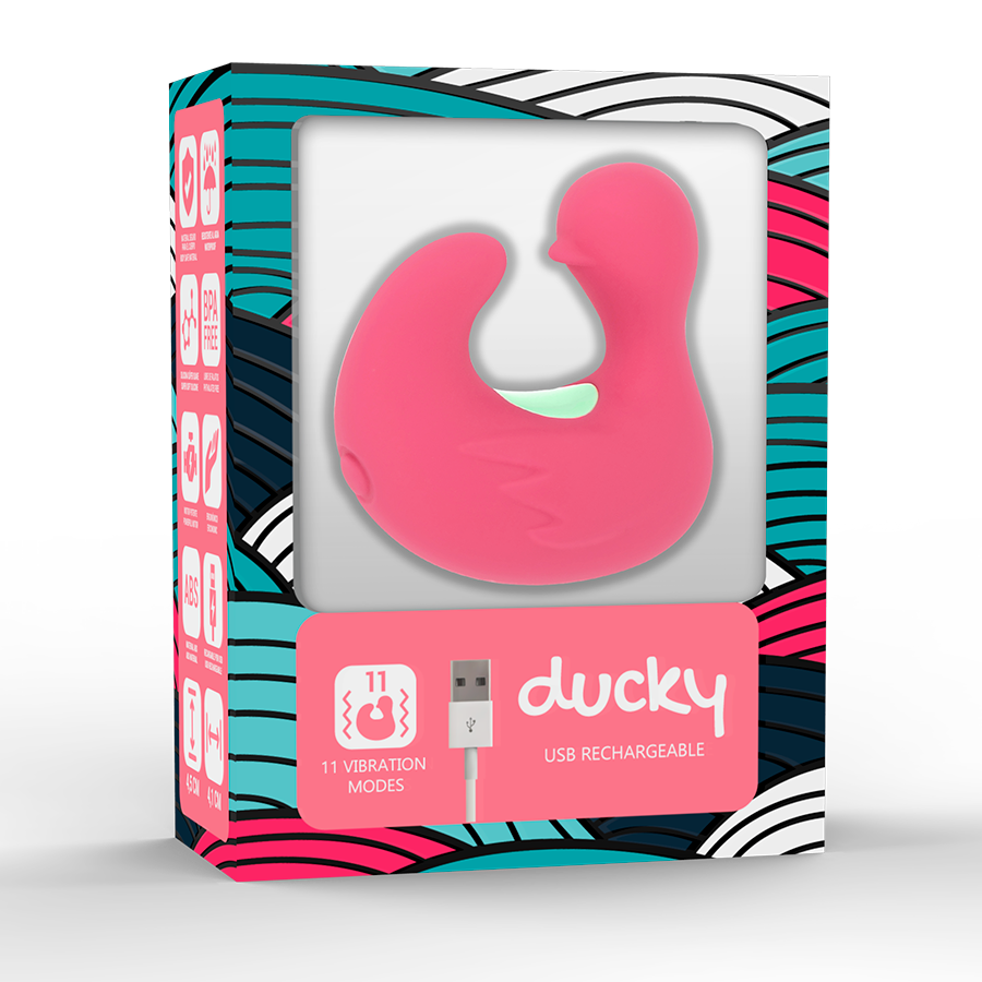 Happy Loky Dedal Estimulador de Silicona Recargable Ducky 2