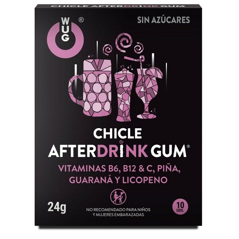 Wug Gum Chicle After Drink 10 Uds 1