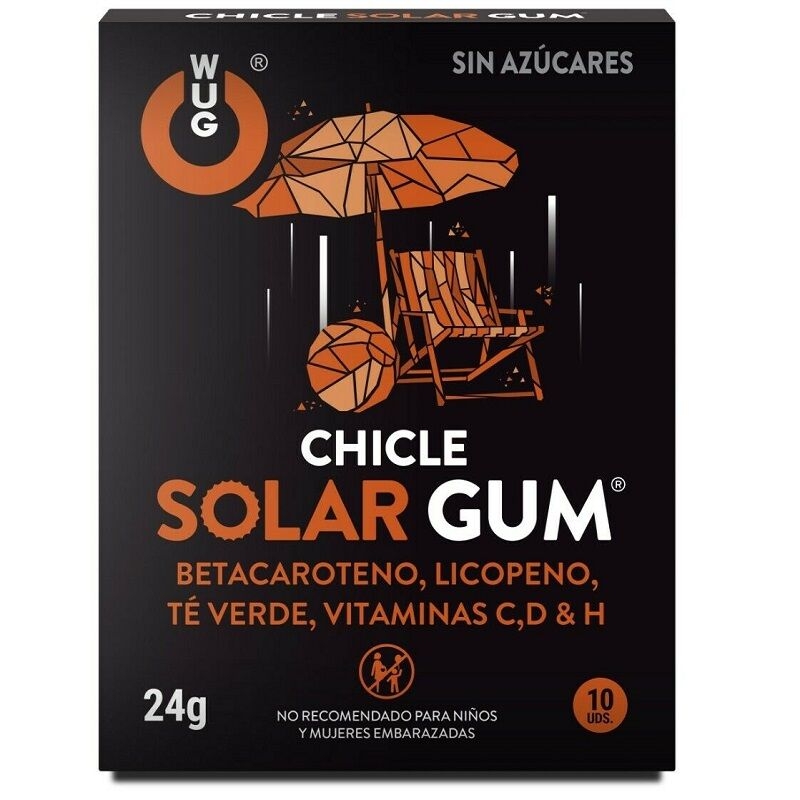 Wug Chicle Solar Gum 10uds 1