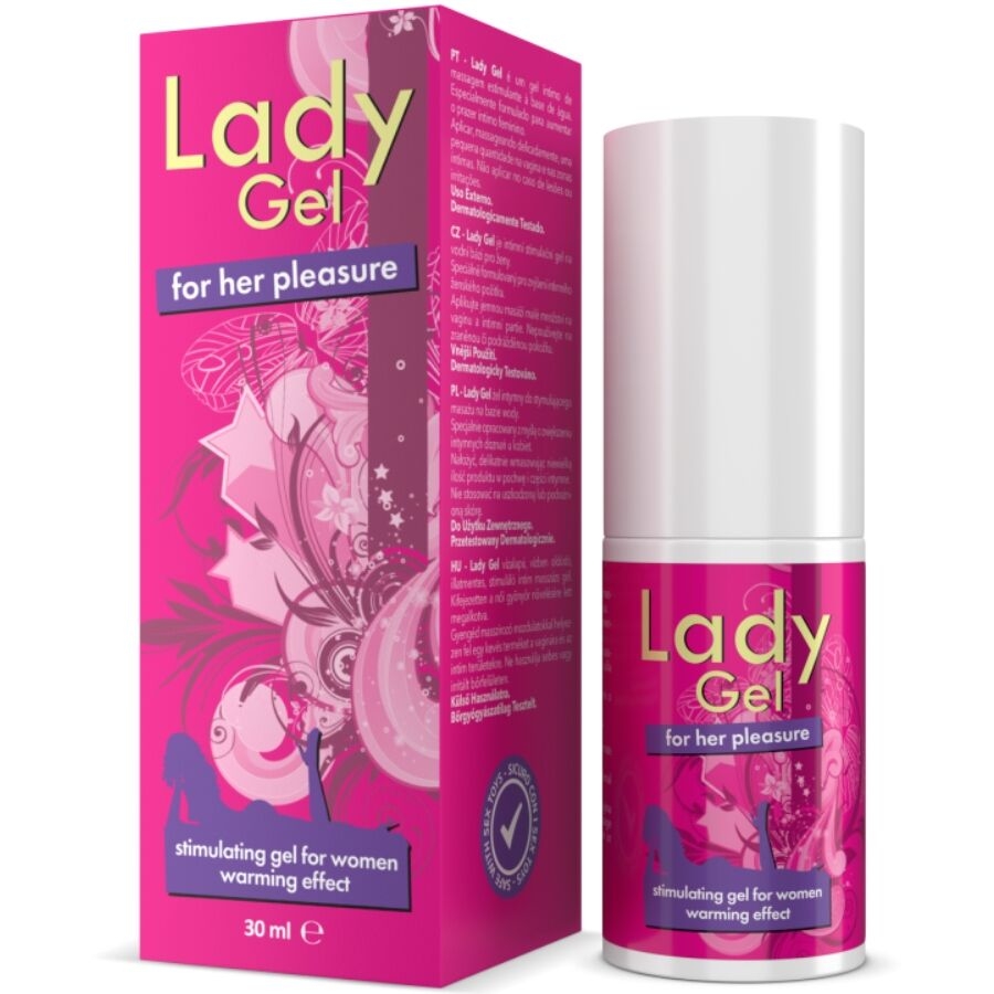 Lady Gel For Ger Pleasure Gel Estimulante Efecto Calor Ella 30 ml 1