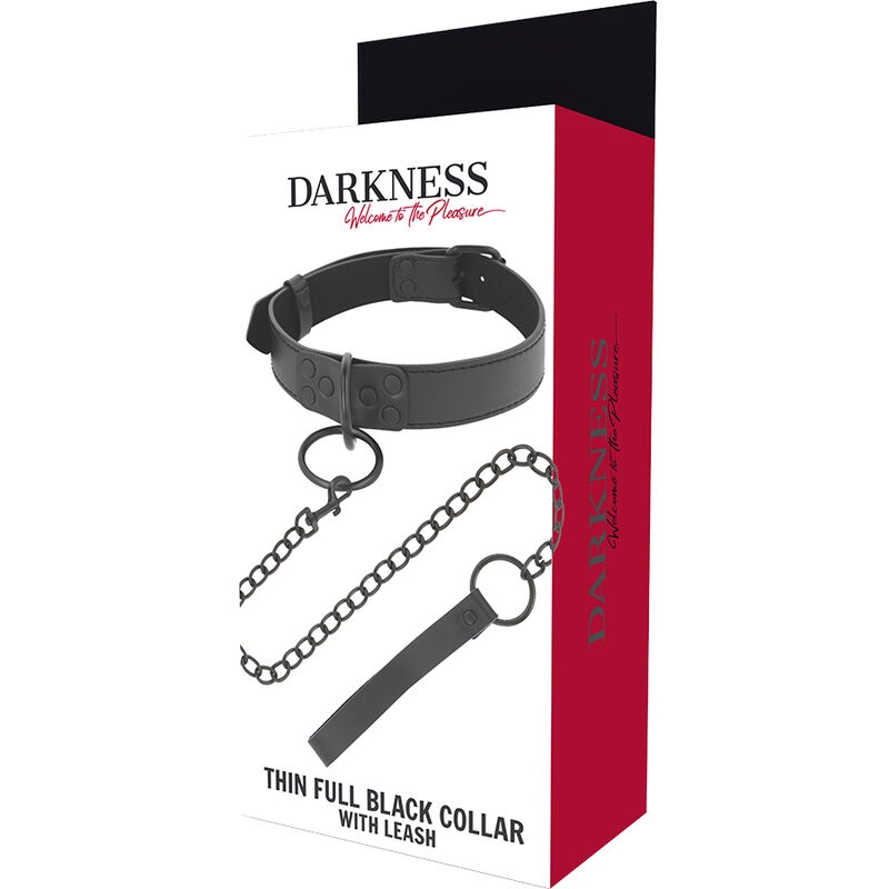 Darkness Collar con Cadena Negro 2