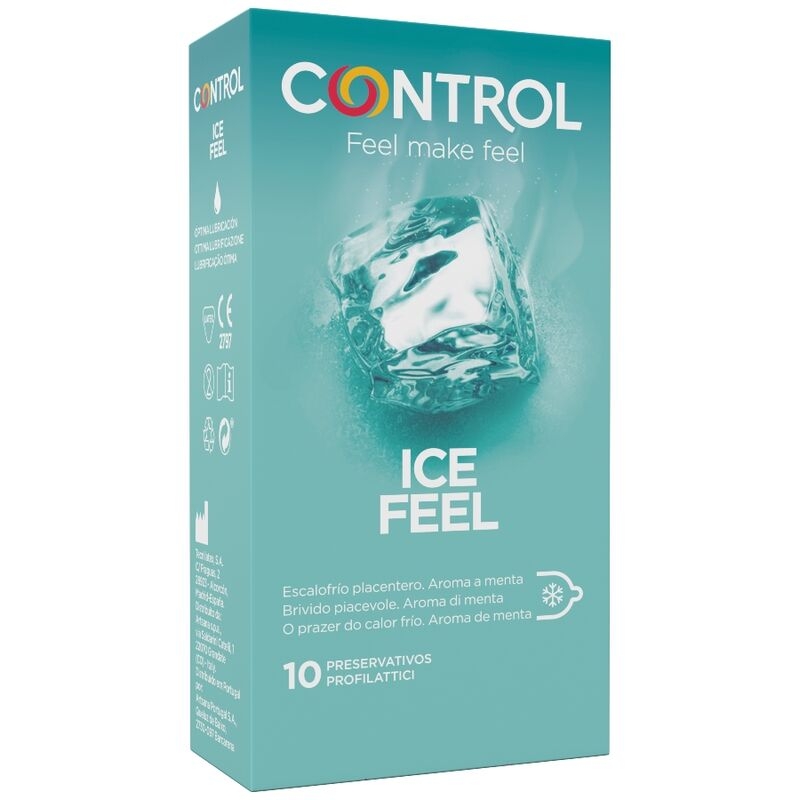 Control Ice Feel Preservativos Efecto Frio 10 Unidades 1