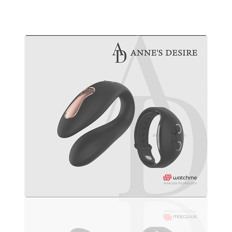 Anne S Desire Dual Pleasure Tecnología Watchme Negro 15