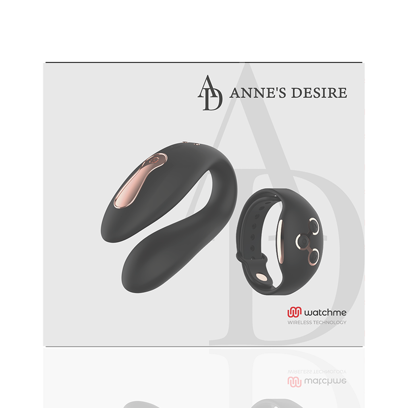 Anne S Desire Dual Pleasure Tecnología Watchme Negro / Gold 17