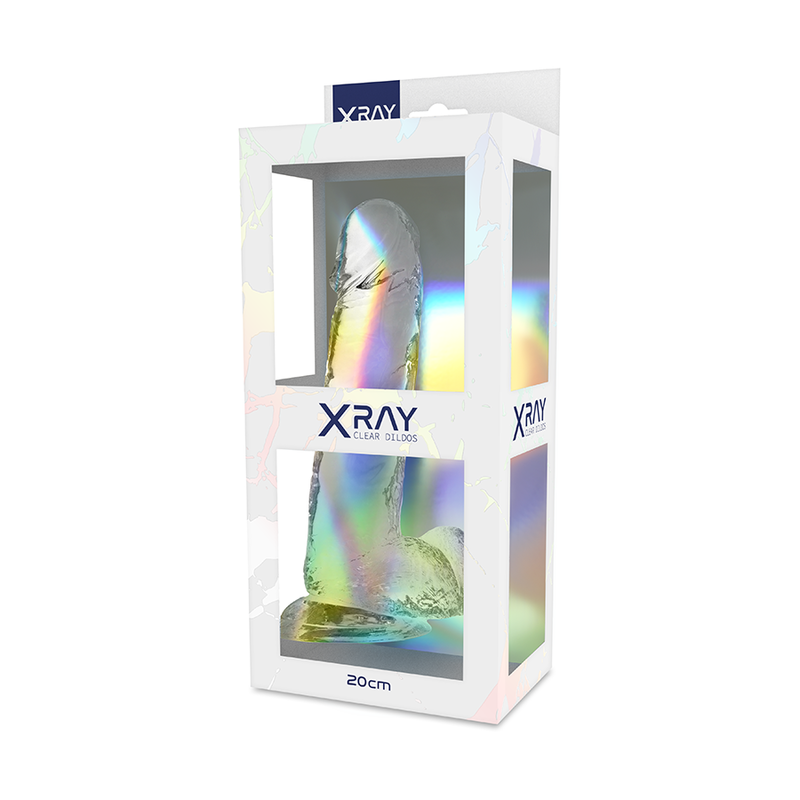 Xray Arnés + Dildo Realista Transparente 20cm X 4.5cm 10