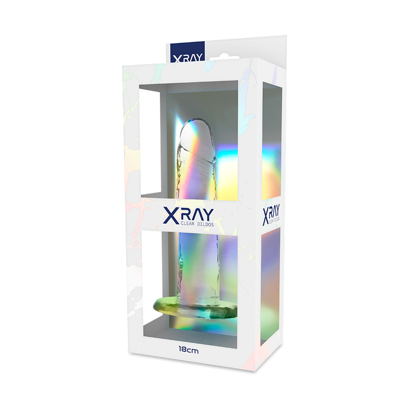 Xray Arnés + Dildo Transparente 18cm X 4cm 10