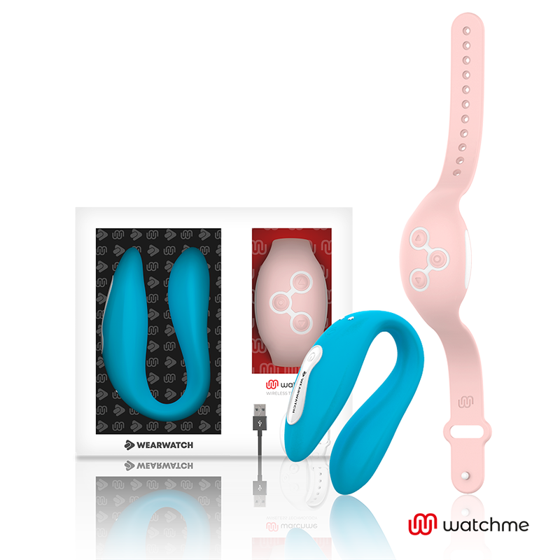 Wearwatch Vibrador Dual Technology Watchme Azul/Rosa 2