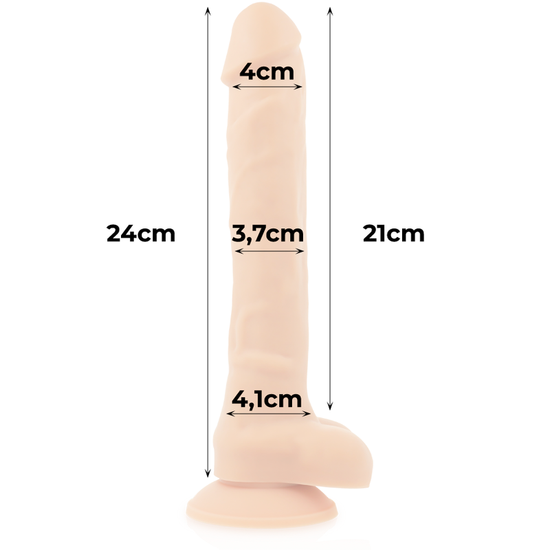 Cock Miller Arnes + Silicona Density Articulable Cocksil 24cm 10