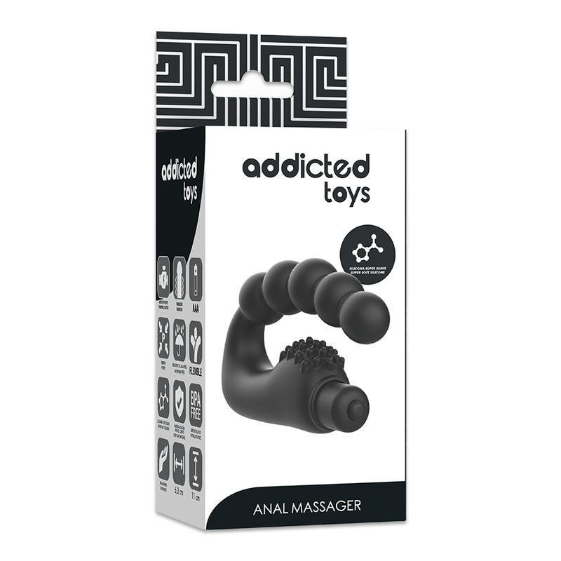 Addicted Toys Masajeador Anal Prostatico con Vibración 4