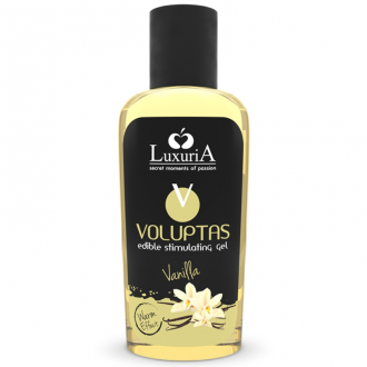 Luxuria Voluptas Gel Estimulante Comestible Efecto Calor - Vainilla 100 ml