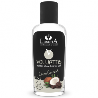 Luxuria Voluptas Gel Estimulante Comestible Efecto Calor - Coco y Crema 100 ml