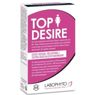 Top Desire Aumento Libido Mujer 60 Capsulas
