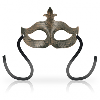 Ohmama Masks Antifaz Flor de Lis - Cobre