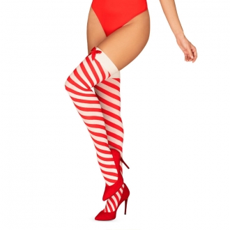 Obsessive - Kissmas Stockings L/XL
