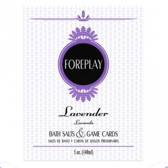 Foreplay Sales de Baño y Cartas de Juegos