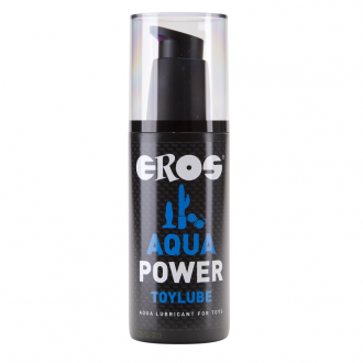 Lubricante Base Agua Aqua Power Especial Juguetes 125 ml Eros