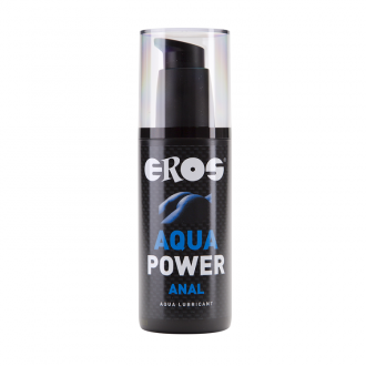 Lubricante Base Agua Anal Aqua Power 125 ml Eros