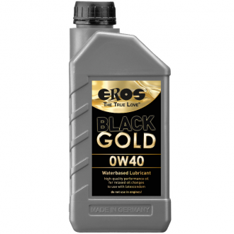 Lubricante Base Agua Black Gold 1000 ml Eros