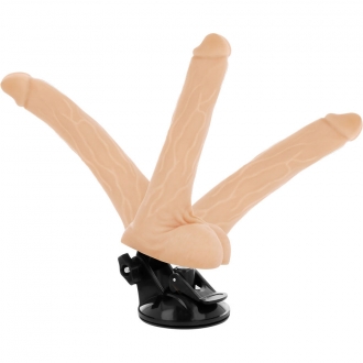 Based Cock Vibrador Articulable Control Remoto Natural 18.5cm