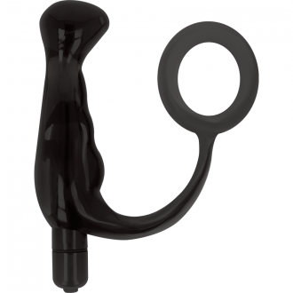 Addicted Toys Vibrador Prostático Recargable Negro 10 cm