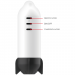 Imagen Miniatura Jamyjob Rocket Masturbador Tecnología Soft Compression y Vibracion 6