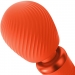 Imagen Miniatura Fun Factory - Vim Wand Rumble Vibrador Recargable Silicona Naranja 3