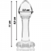 Imagen Miniatura Nebula Series By Ibiza? - Modelo 2 Plug Cristal Borosilicato 11 X 3.5 cm Transparente Transparente 3
