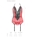 Imagen Miniatura Passion - Peonia Corset Erotic Line Rojo L/XL 6