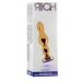 Imagen Miniatura Rich R4 Gold Plug Anal Metal Saphire 12cm 2