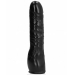 Imagen Miniatura All Black Dildo Negro Realistico 20cm 1