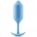 Imagen Miniatura B-Vibe Snug Plug Anal 3 Azul Cielo 1