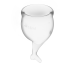 Imagen Miniatura Satisfyer Feel Secure Kit Copa Menstrual Transparente 15+20ml 3