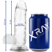 Imagen Miniatura Xray Clear Dildo Realista Transparente 15.5cm X 3.5cm 1