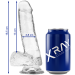 Imagen Miniatura Xray Clear Dildo Realista Transparente 18.5cm X 3.8cm 1