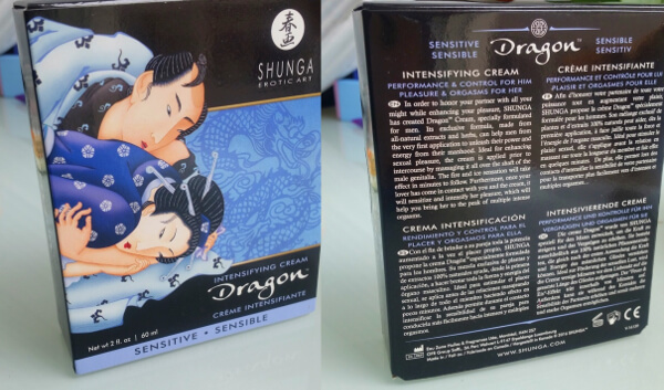 Review de la crema sensitive Dragon de Shunga